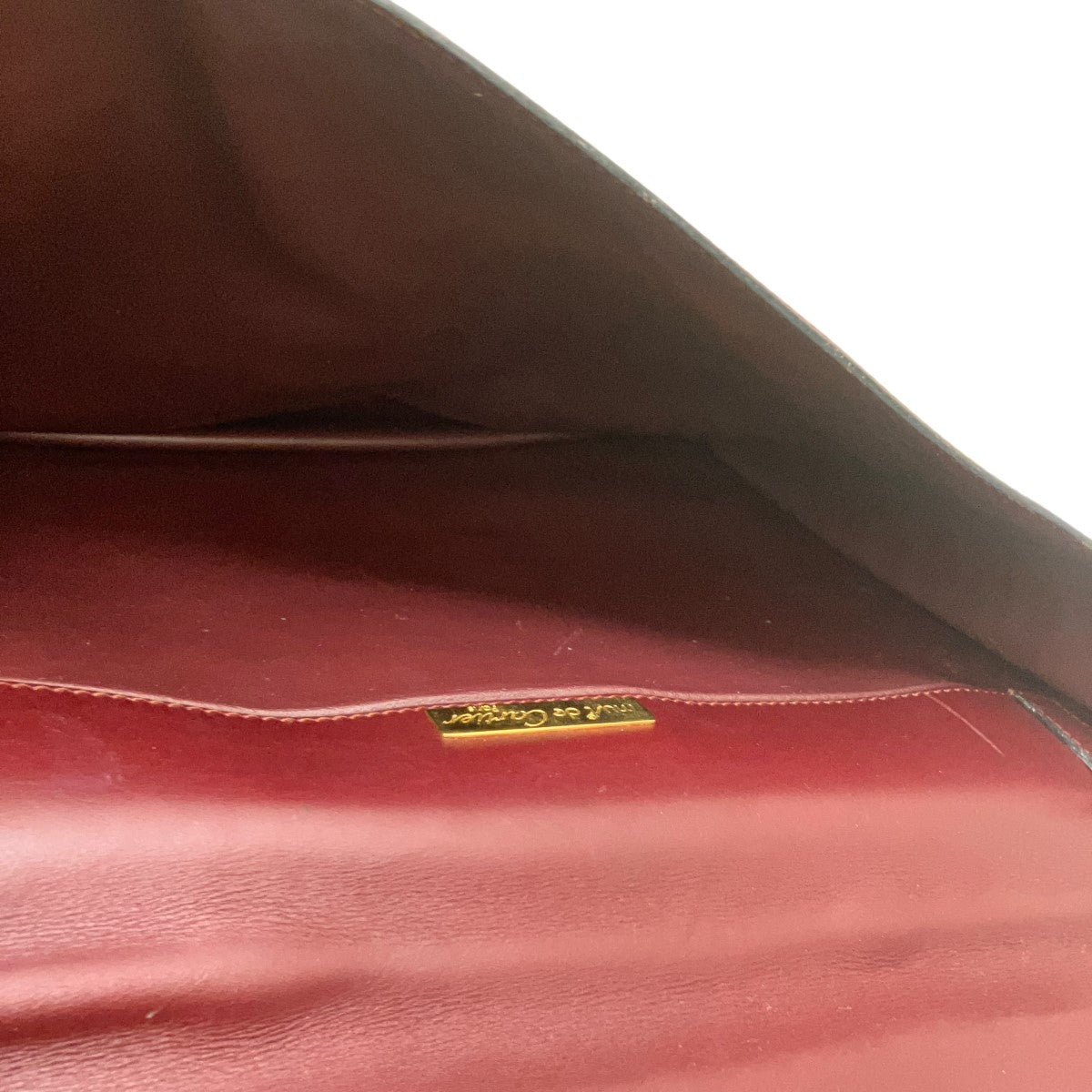 Cartier(カルティエ) マストライン ブリーフケース ボルドー｜【公式