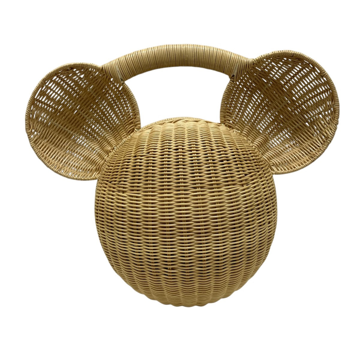 KIS DESIGN MICKEY MOUSE  Wicker bagハンドバッグ