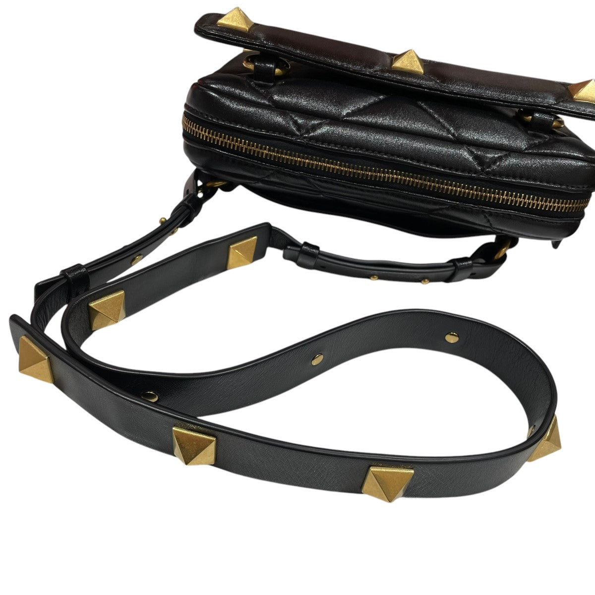 VALENTINO(ヴァレンチノ) Roman Studs Nappa Leather Crossbody