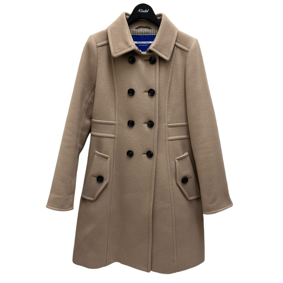 BURBERRY BLUE LABEL(バーバリーブルーレーベル) ウールコートE1B27-899-40