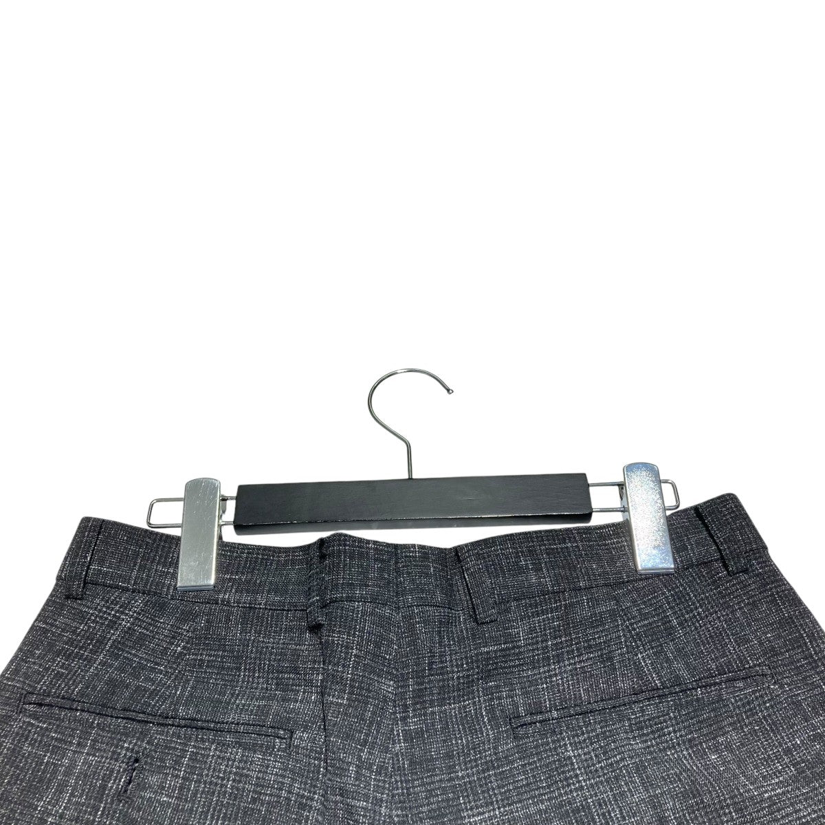 LITTLEBIG(リトルビッグ) Splashed Check Tucked Trousersスラックス