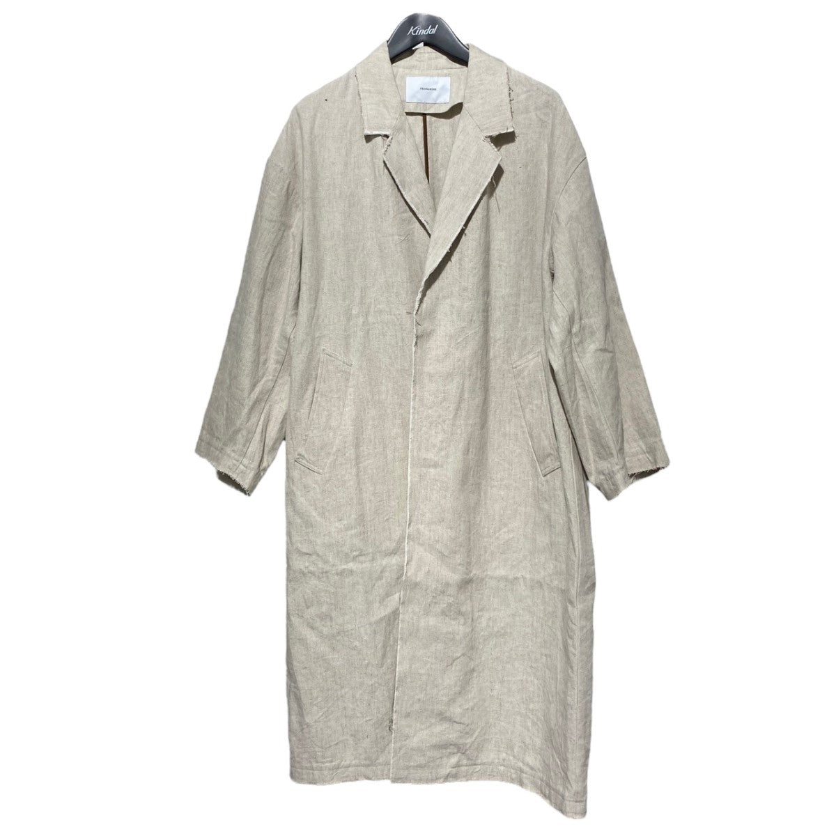 24SS綿麻プレーンコート24020220600010