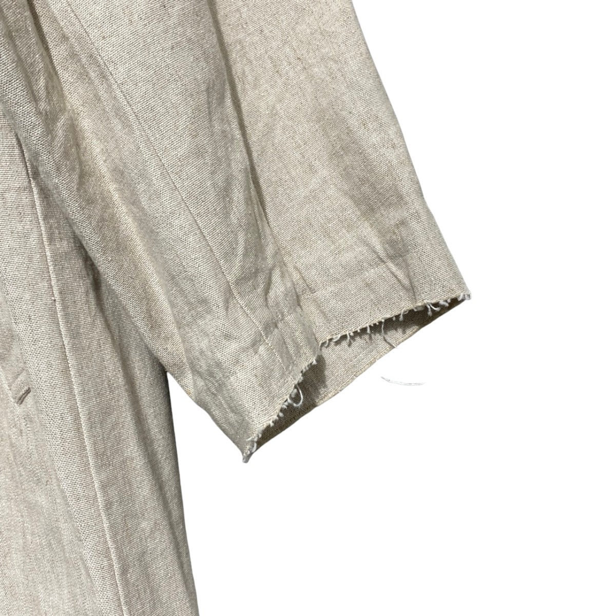 24SS綿麻プレーンコート24020220600010
