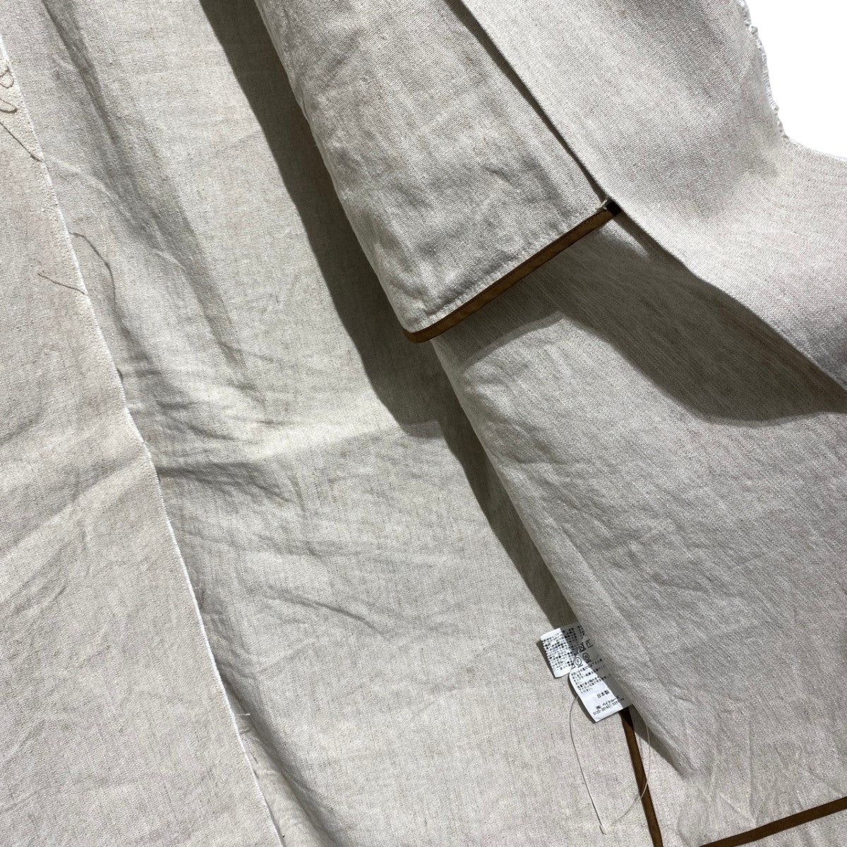 24SS綿麻プレーンコート24020220600010