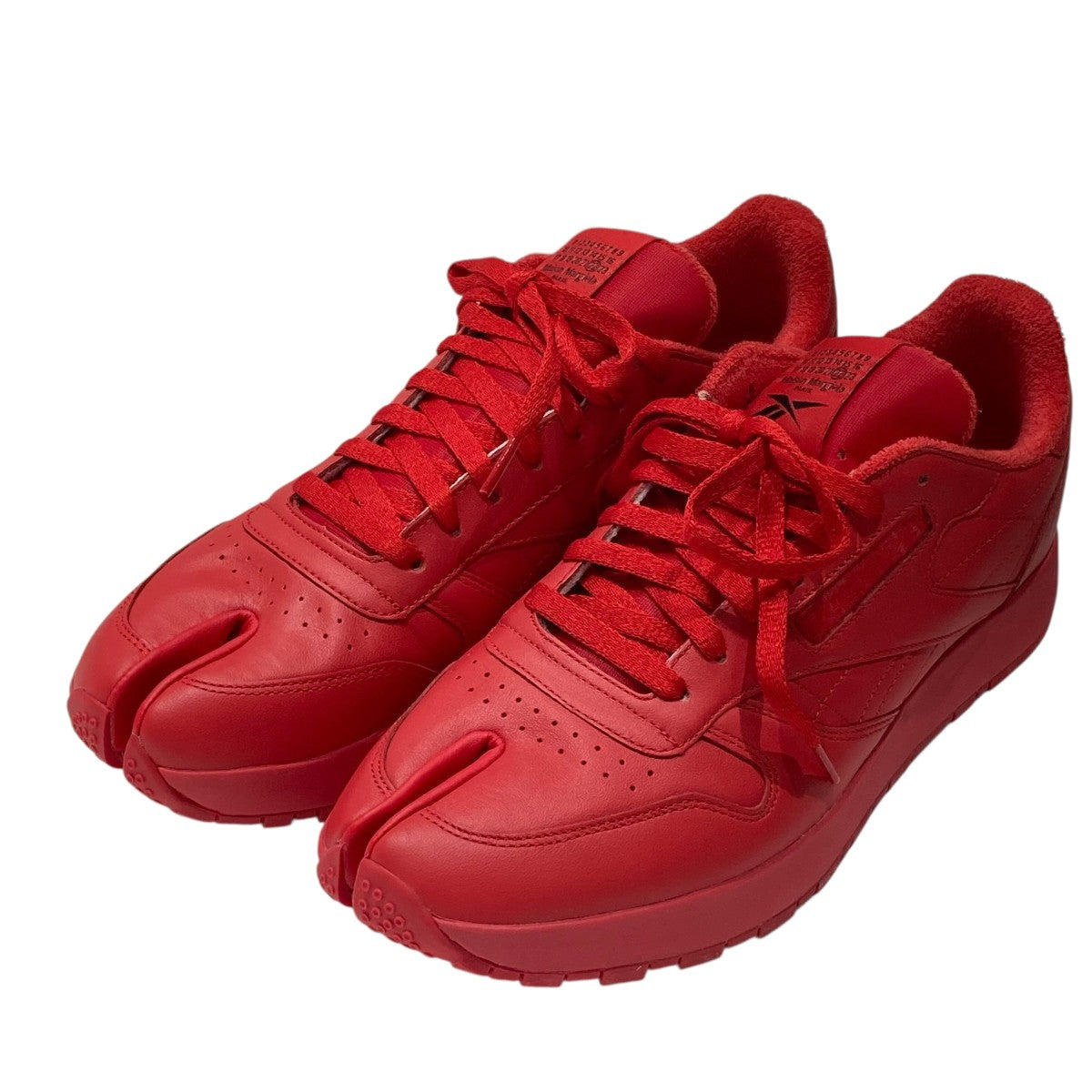 Maison Margiela×Reebok Classic Leather Tabi足袋スニーカー