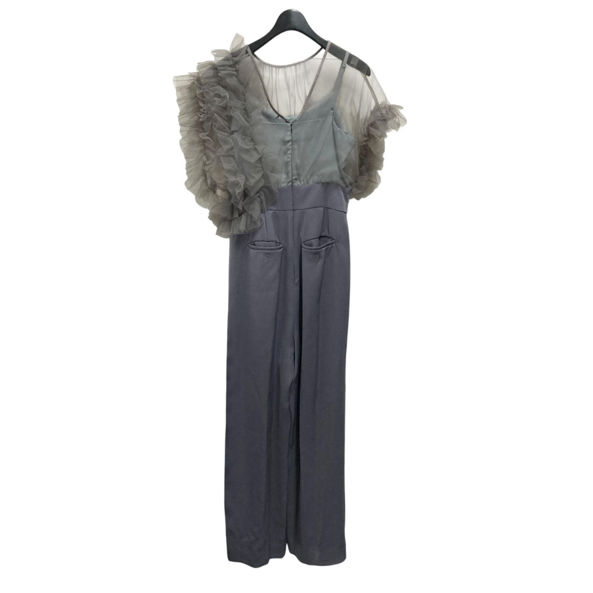 ラグナムーン LADY フリルチュールドッキングコンビネゾンLAGUNAMOON LAGUNAMOON（ラグナムーン）LADYチュールドッキングコンビネゾン