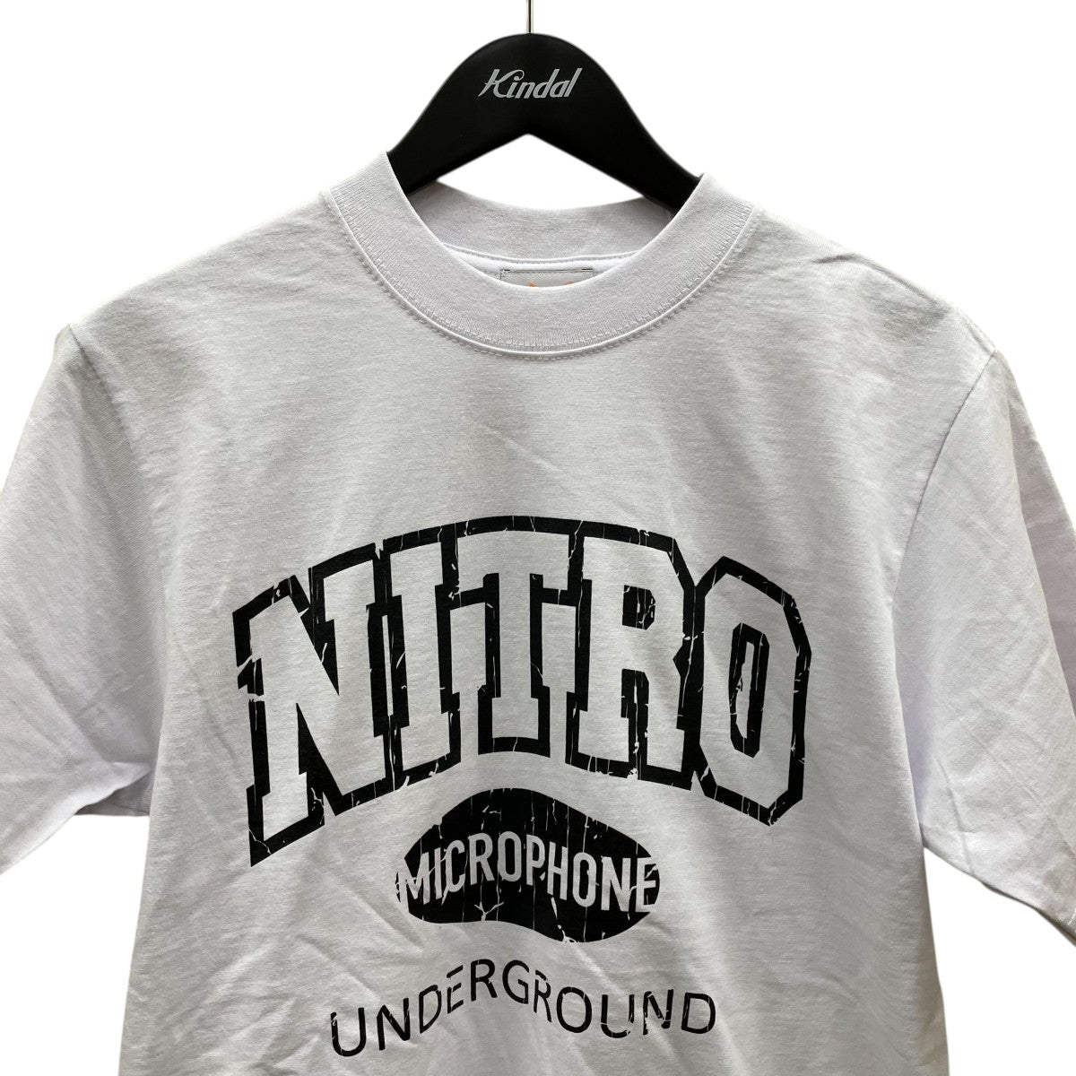 nitro microphone underground Tシャツ 黒と白の2色 nitro microphone underground Tシャツ 黒と白の2色