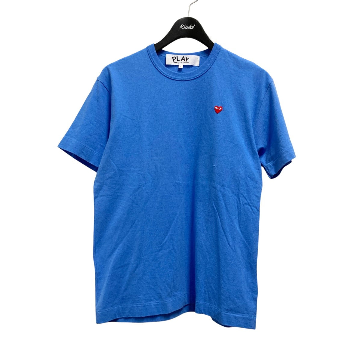 コムデギャルソン メンズ 半袖シャツ AZ T314 051 3 COMME DES GARCONS CDG PLAY SMALL RED HEART TEE YELLOW AZ