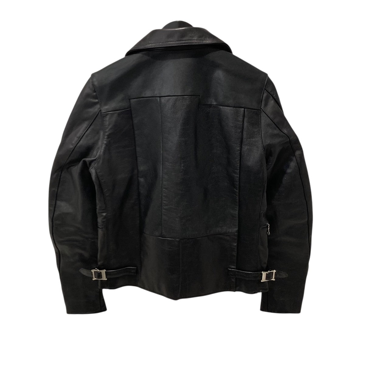 パネルパッチワークライダースジャケット