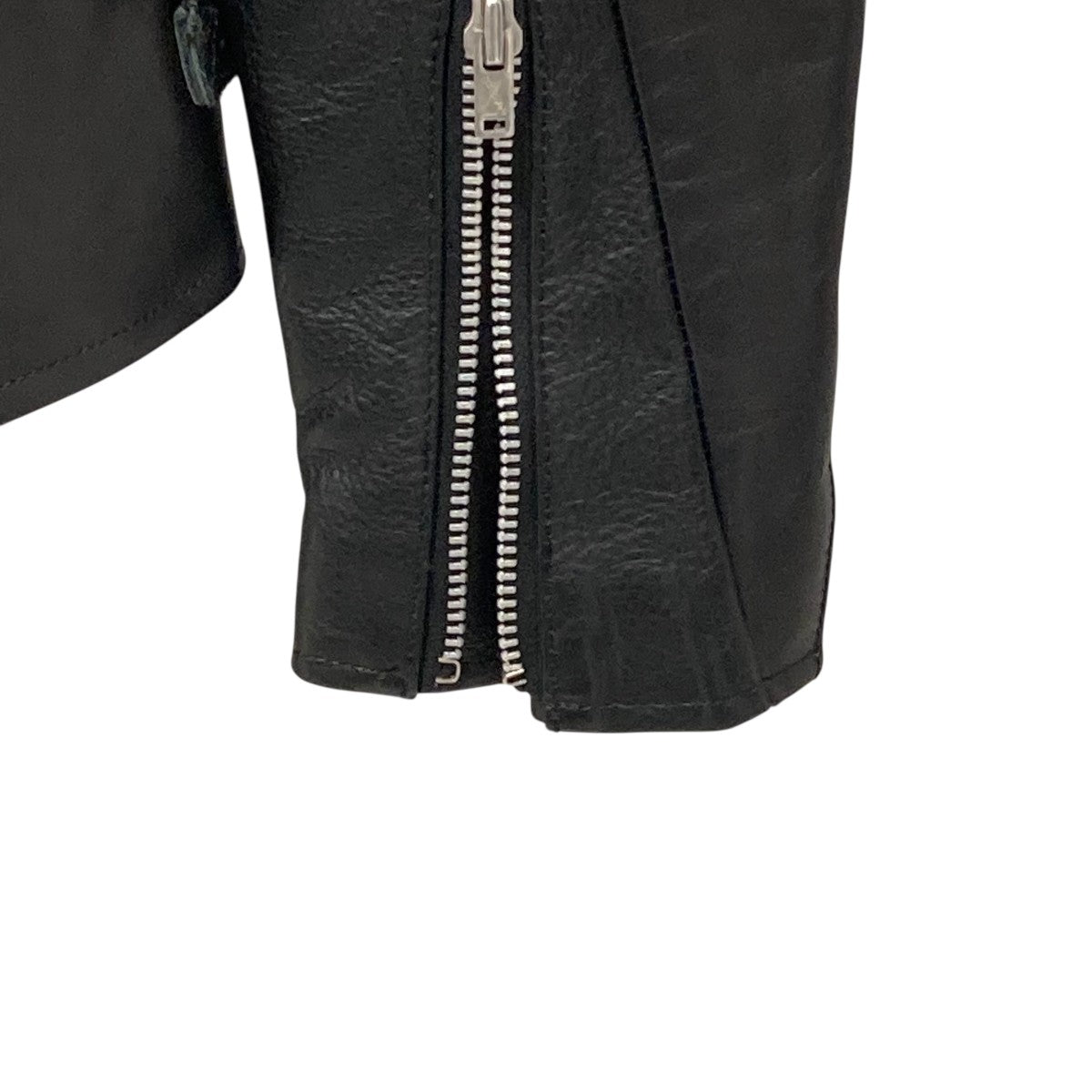 パネルパッチワークライダースジャケット