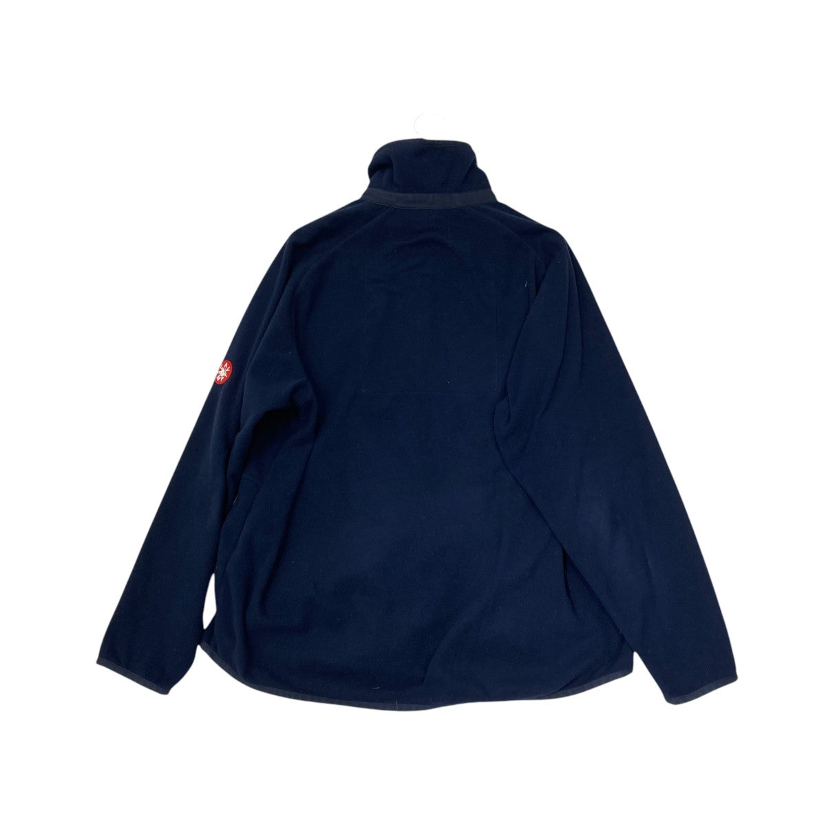 F.C.R.B ナイロンジャケット M ジップ ネイビー フリース フリースジャケット チャンピオン メンズ ジップアップ 前開き