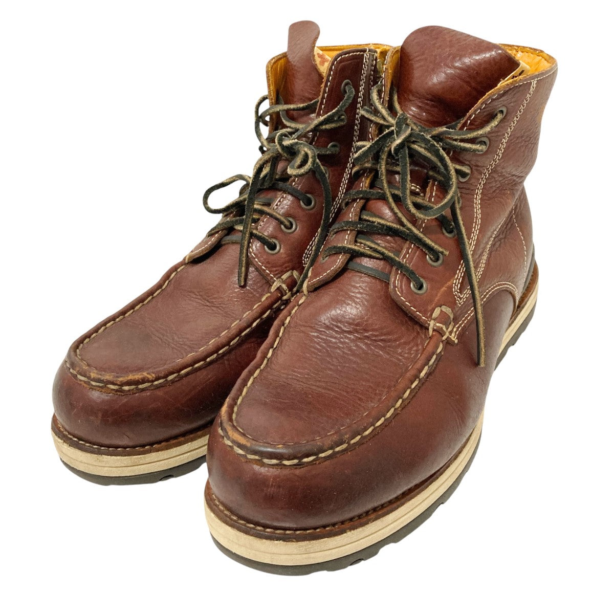 VISVIM(ビズビム) 7 Hole Moc Toe Leather Bootsレースアップブーツ