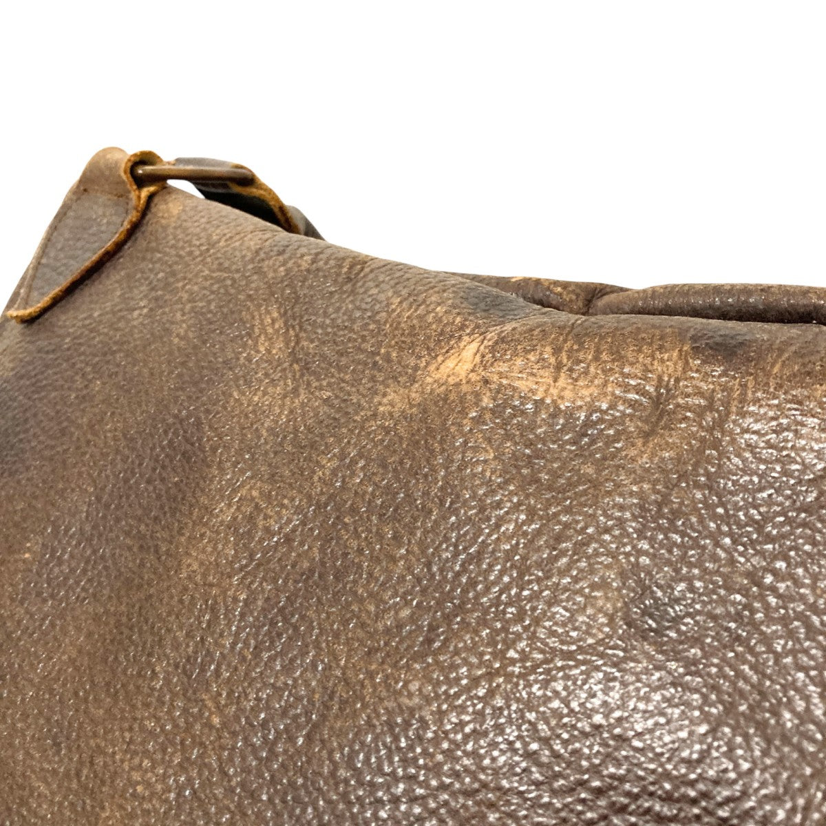Paul Harnden(ポールハーデン) chunky bagレザーバッグ ブラウン