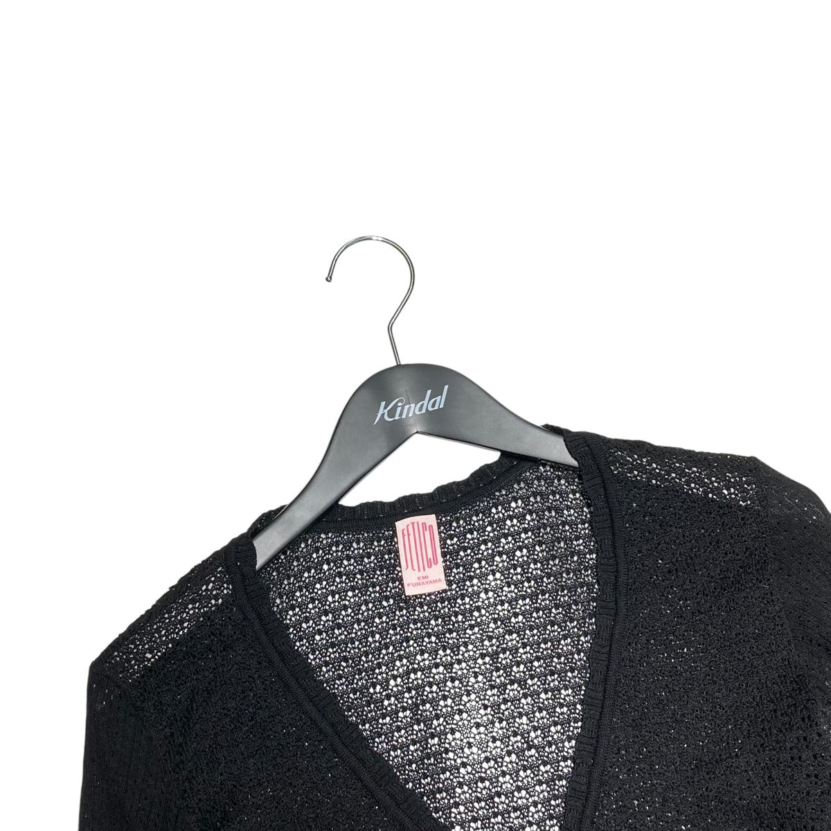 FETICO(フェティコ) for yo biotop LACE KNIT CARDIGANニット