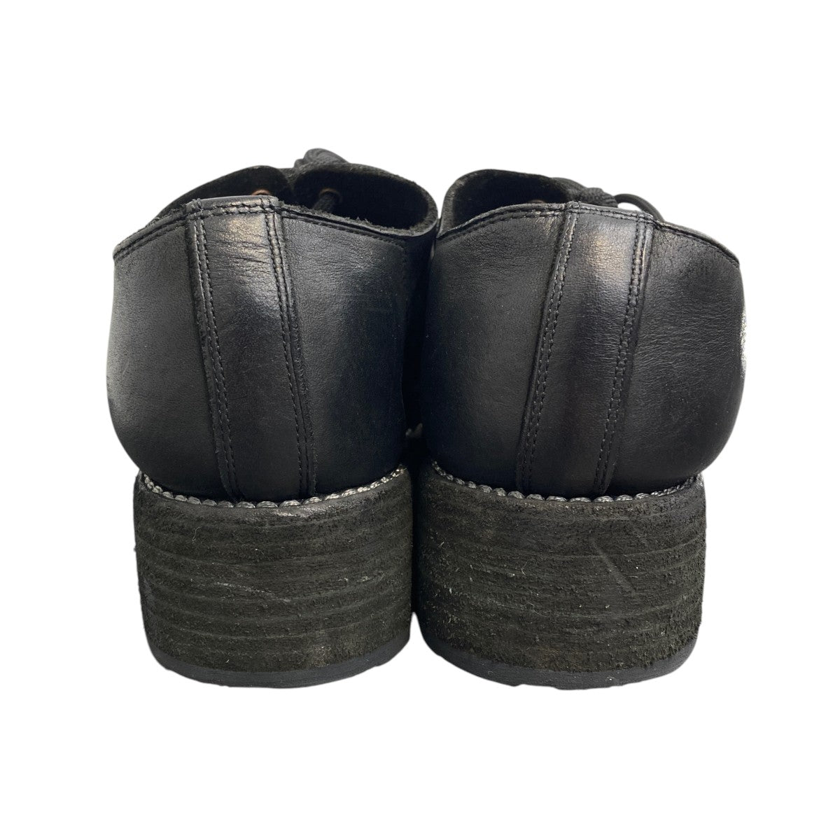 GUIDI(グイディ) SHARKレザーシューズ ブラック サイズ 不明(約