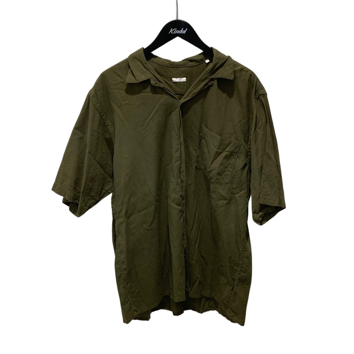 COMOLI(コモリ) ベタシャン オープンカラーシャツT01-02012 T01