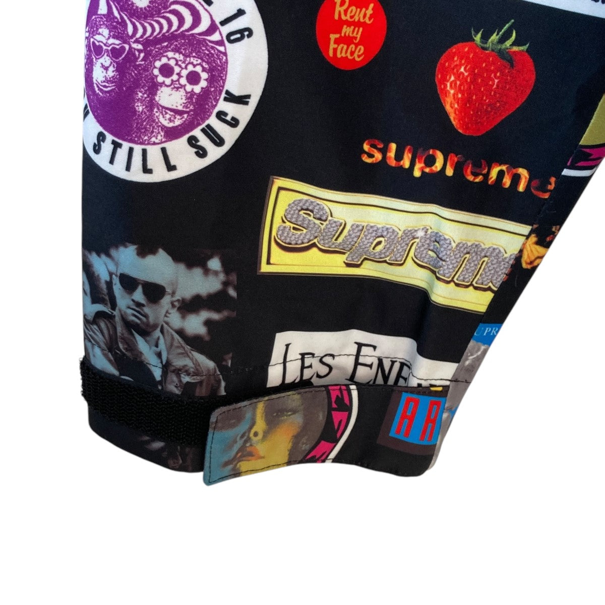 Supreme 古着・中古 シュプリームの21SS GORE-TEX Stickers Shell Jacket 総柄 シェル ジャケットです。