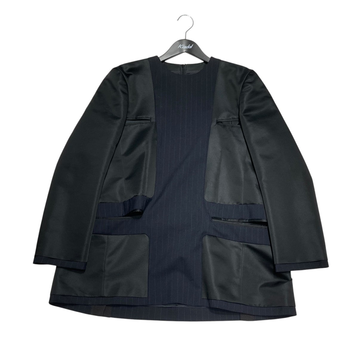 sacai(サカイ) ストライププルオーバーシャツジャケット24-07266
