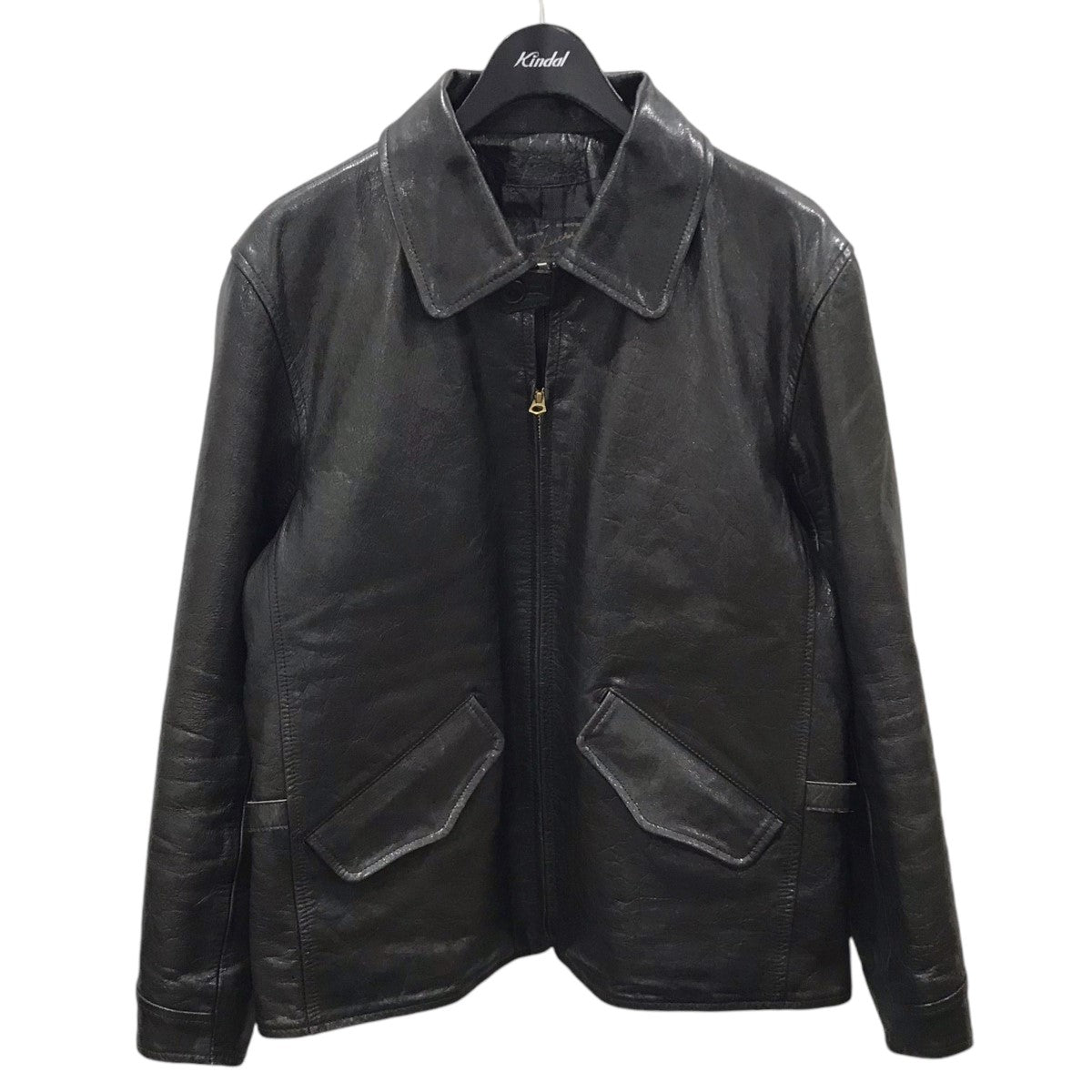 21AW ジップアップレザージャケット SASHA LEATHER JACKET サシャレザージャケット