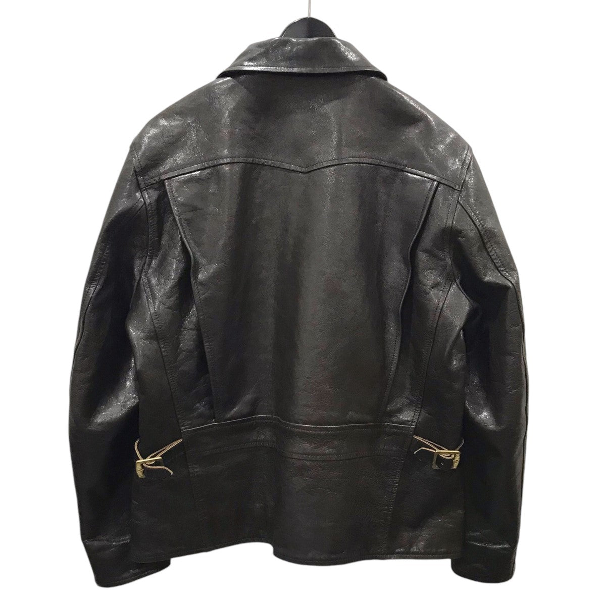 21AW ジップアップレザージャケット SASHA LEATHER JACKET サシャレザージャケット