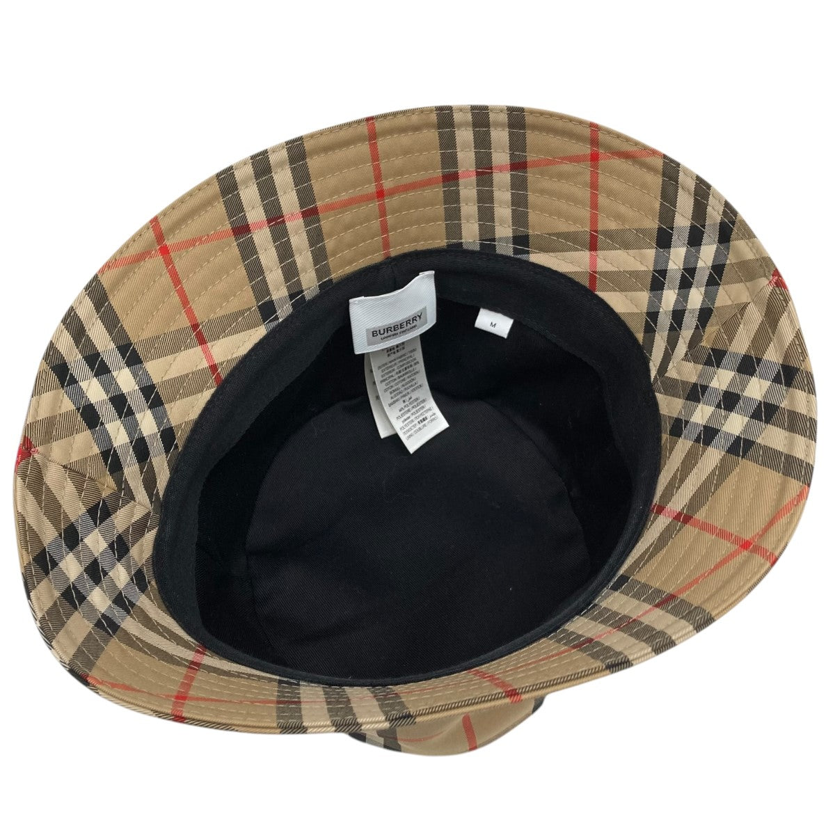 バーバリーの2 PANEL BUCKET HAT チェック バケットハット 8026927です。 BURBERRY 古着・中古 ファッション小物 アイテム