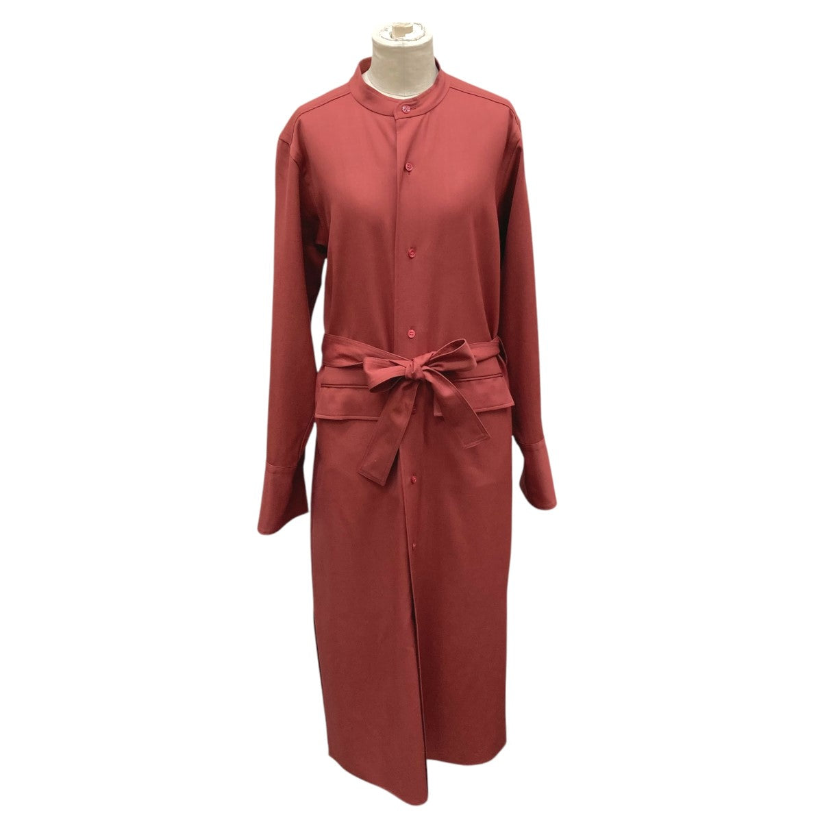 POSTELEGANT 22AWWool Shirt DressシャツワンピースOP22A0002 古着・中古-1枚目のアイテム画像