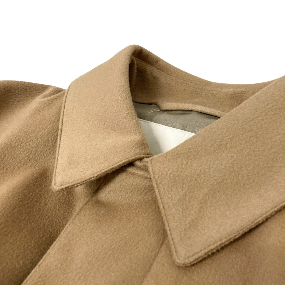 未使用に近い　マッキントッシュ　ステンカラーコート　40 ベージュ L】ハイブリッドギャバジンステンカラーコート(コート