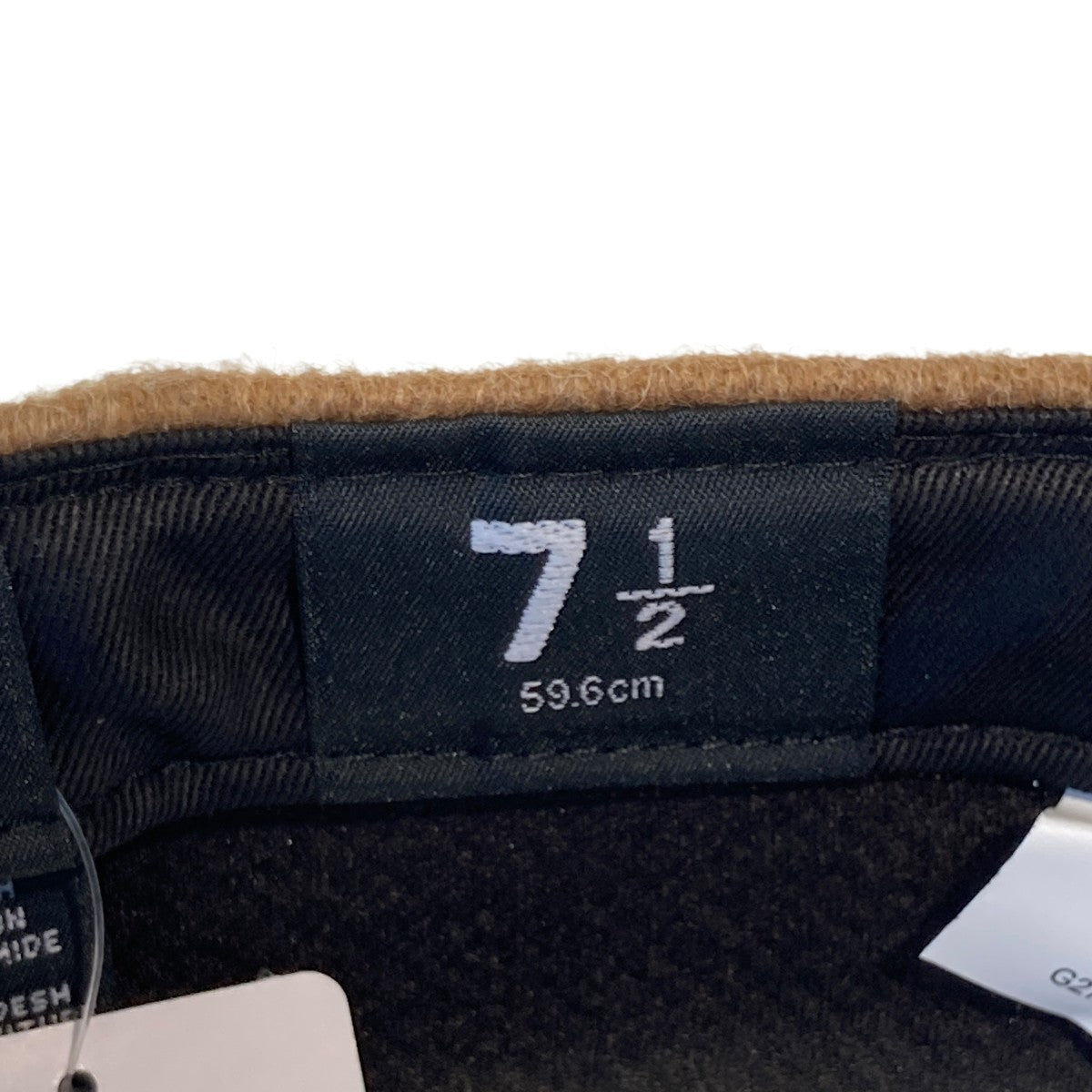 24AWBrushed Wool Box Logo New Eraキャップ