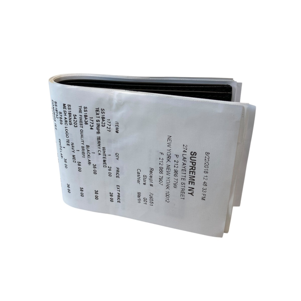 Receipt Wallet財布