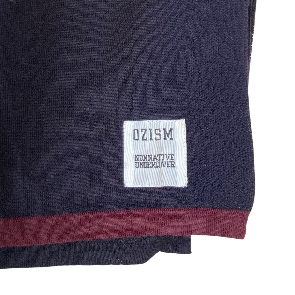 MONK BIG STOLE WOOL YARN大判ストール