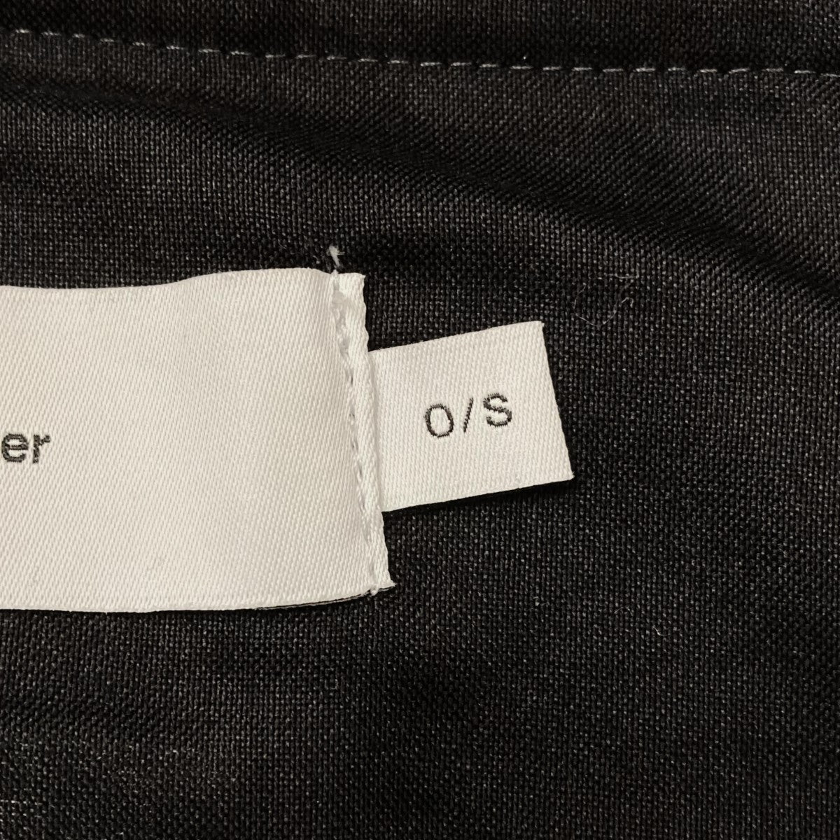 Graphpaper(グラフペーパー) Scale Off Wool Wide Chef Pants