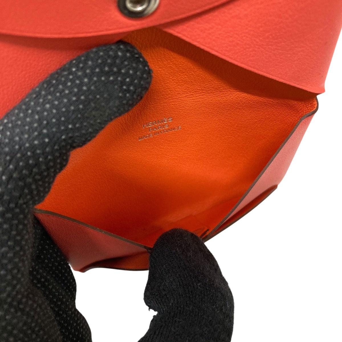 HERMES カルヴィ A刻印カードケース 古着・中古-6枚目のアイテム画像