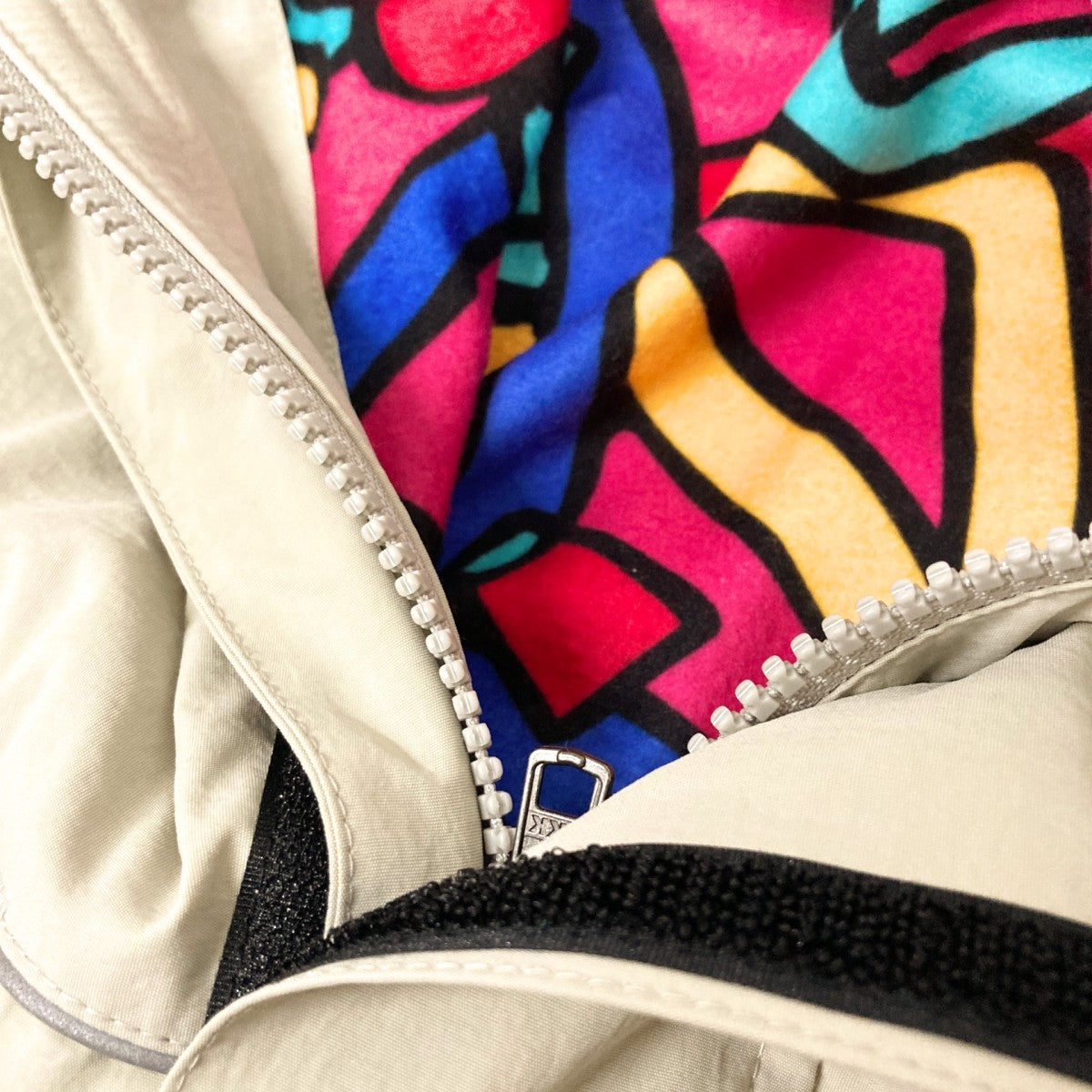 FLEECE LINED NYLON JACKETナイロンジャケット