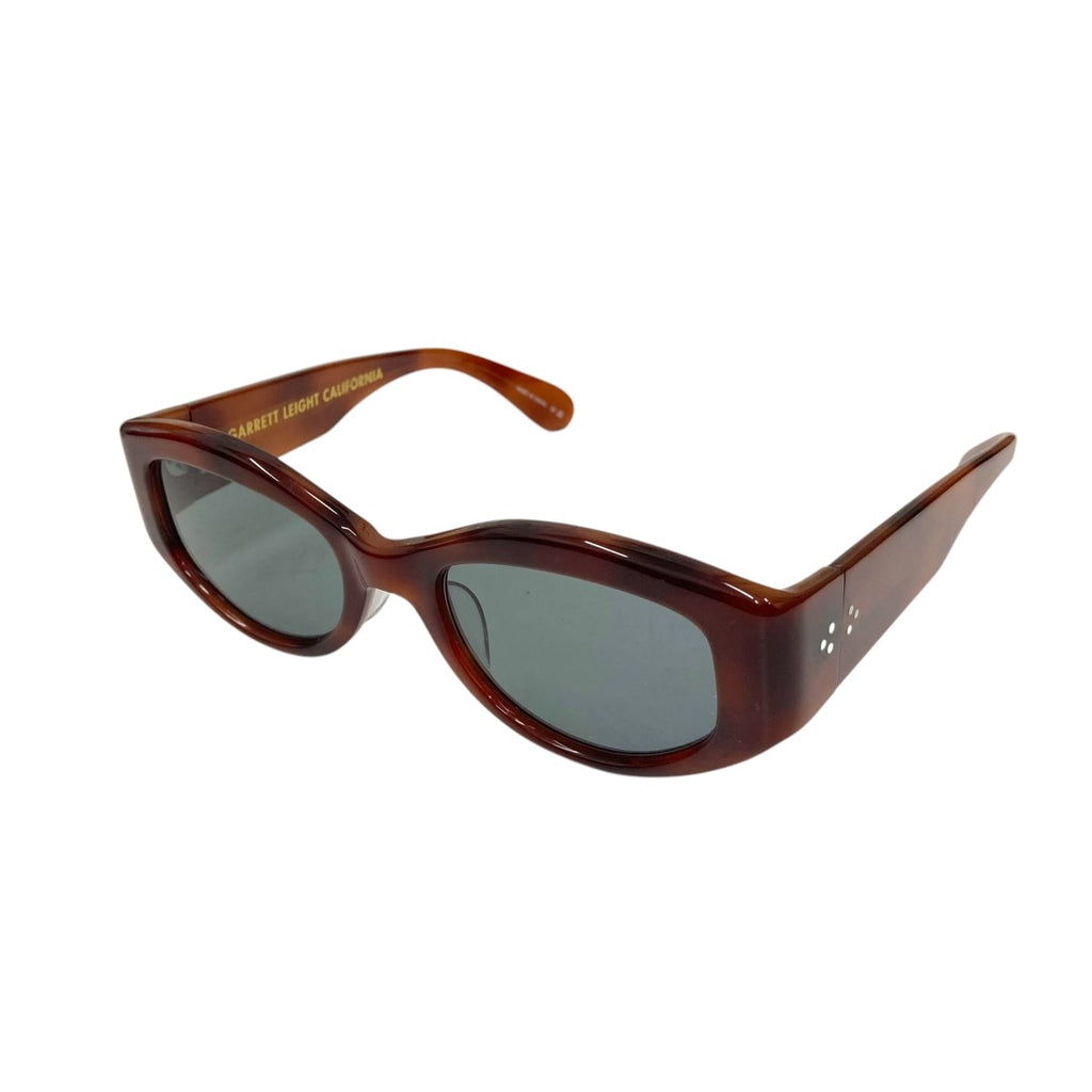 GARRETT LEIGHT(ギャレットライト) RETRO BIGGIEサングラス ブラウン 