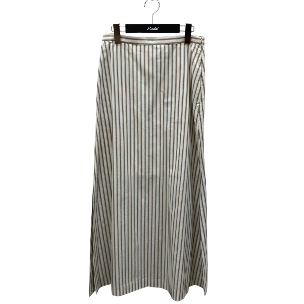 WASHED FINX TWILL STRIPE LONG SKIRTスカートA9SS03TS