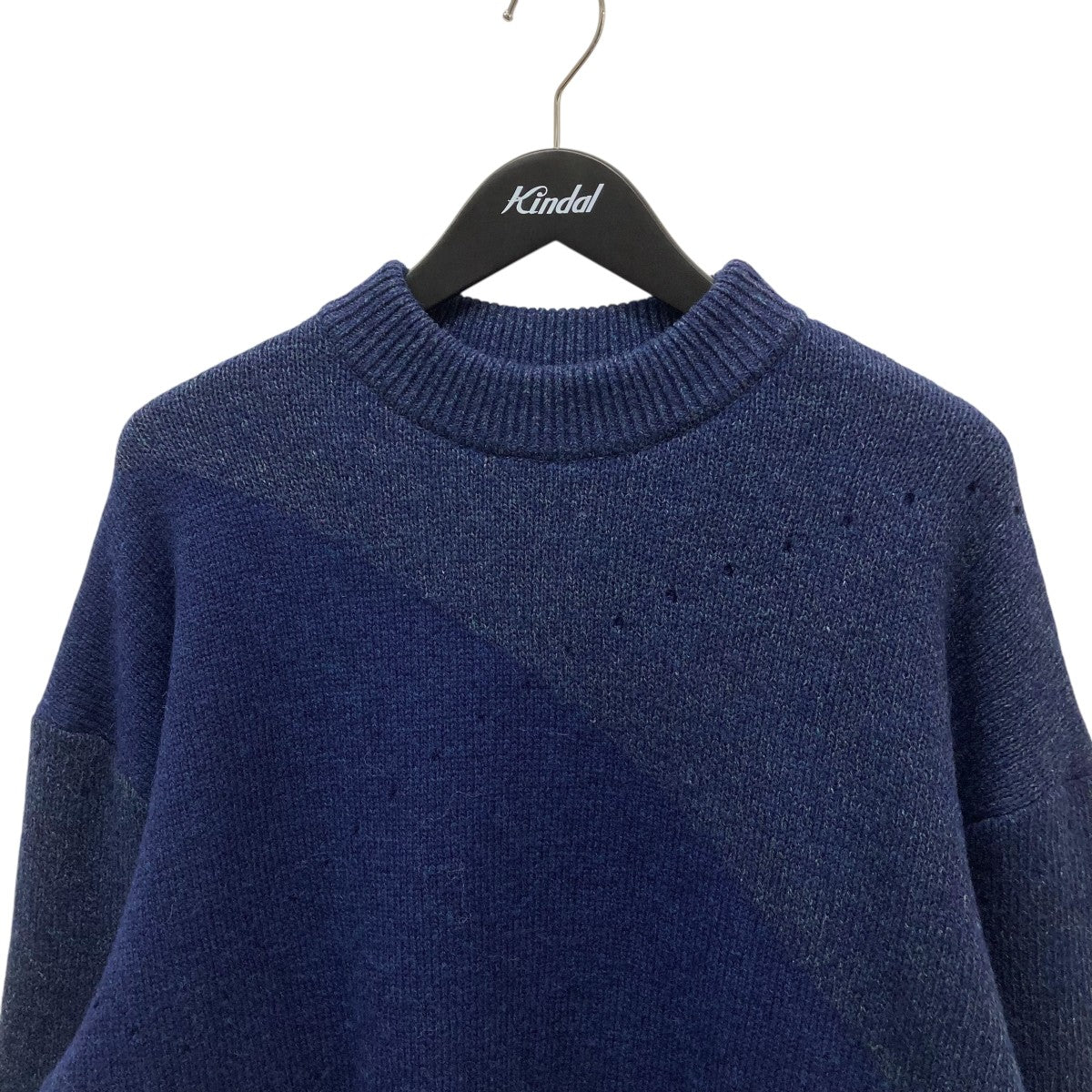 ちーかま 様V12 ARM KNITメンズ セール】 ウールカシミヤ 市松柄 タートルネックニット （ニット