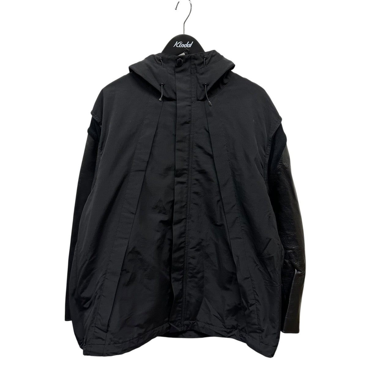 UNDERCOVER(アンダーカバー) レザースリーブマウンテンパーカー