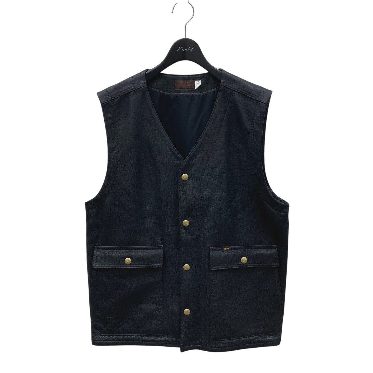 24SSRANCHER STEERHIDE VESTレザーベストTR-YL07