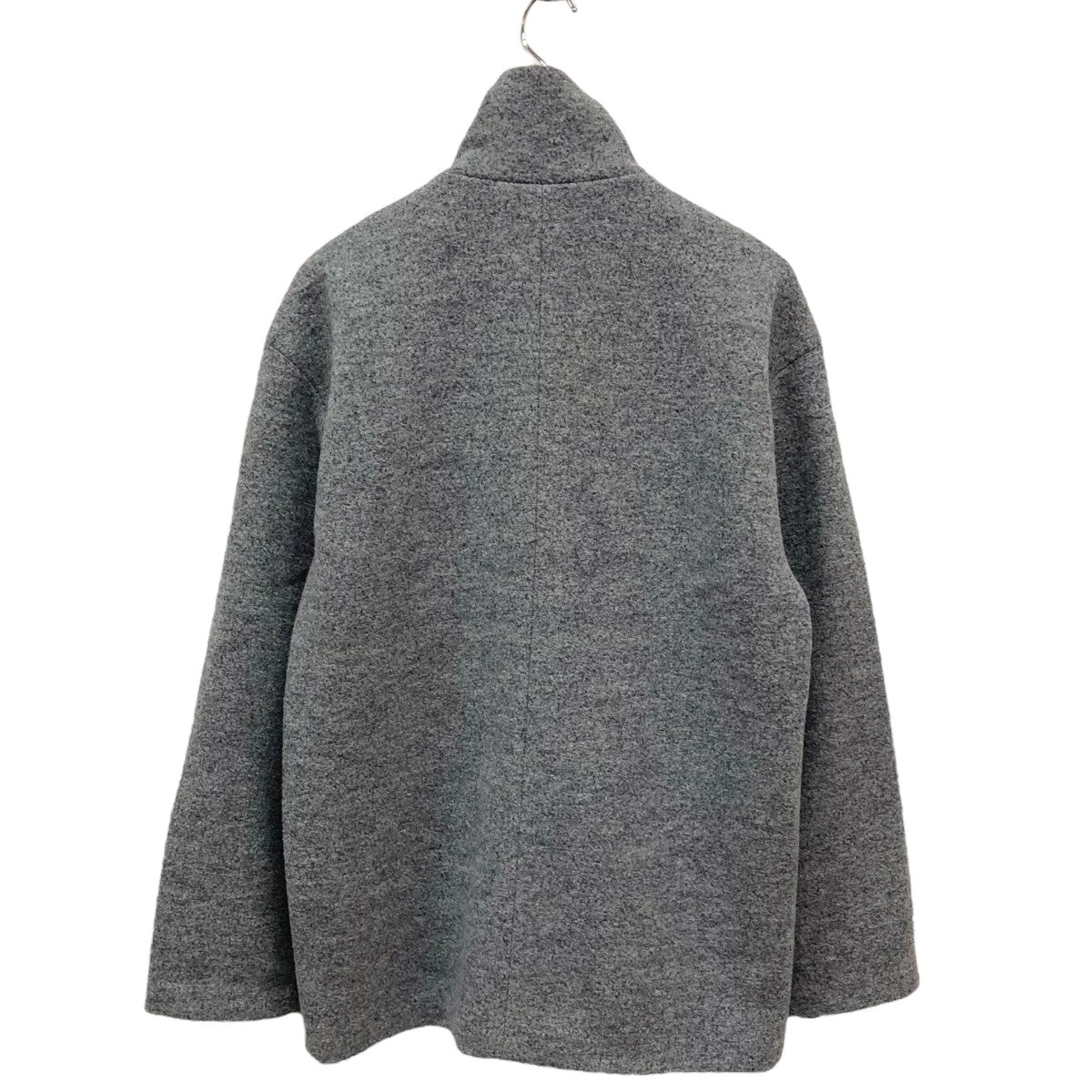 AURALEE(オーラリー) WOOL LING YARN MILLED JERSEY ZIP BLOUSON