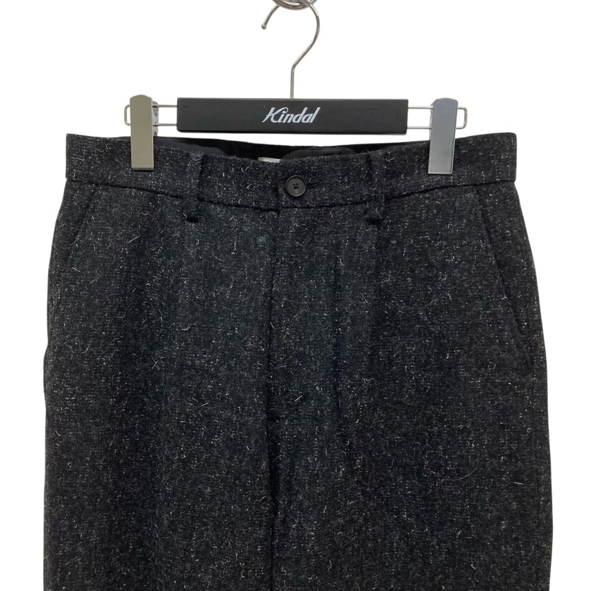 KEMP WOOL/SILK TWEED パンツ　【Sサイズ】 Cornier(コルニエ) KEMP WOOL SILK TWEED PANTSウールパンツ