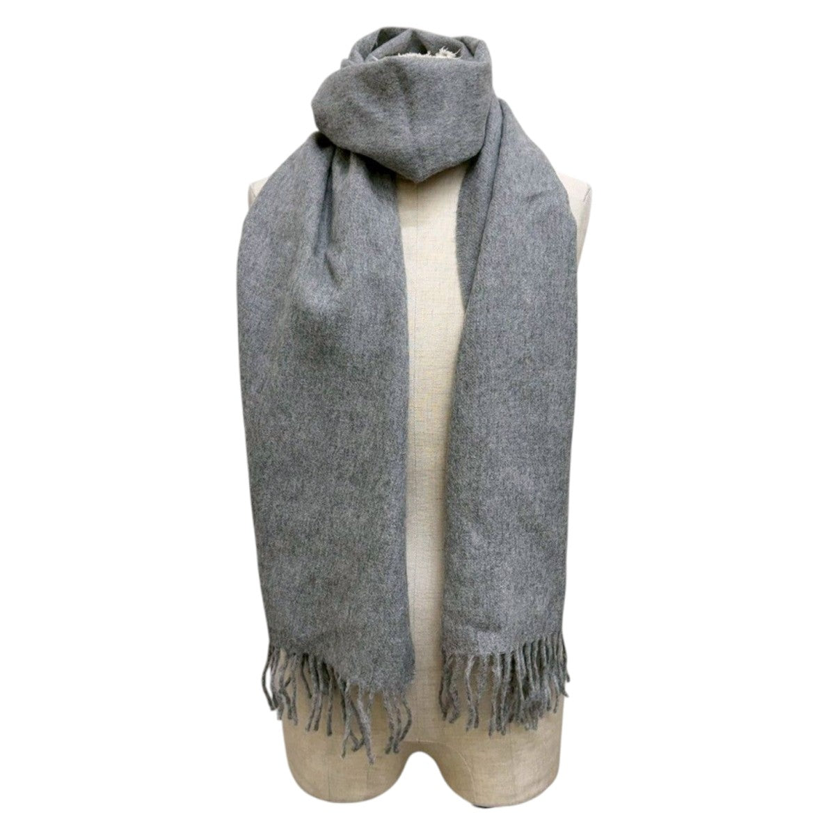 未使用THE INOUE BROTHERS イノウエブラザーズ　マフラー　グレー THE INOUE BROTHERS(ザイノウエブラザーズ) マフラー グレー｜【公式