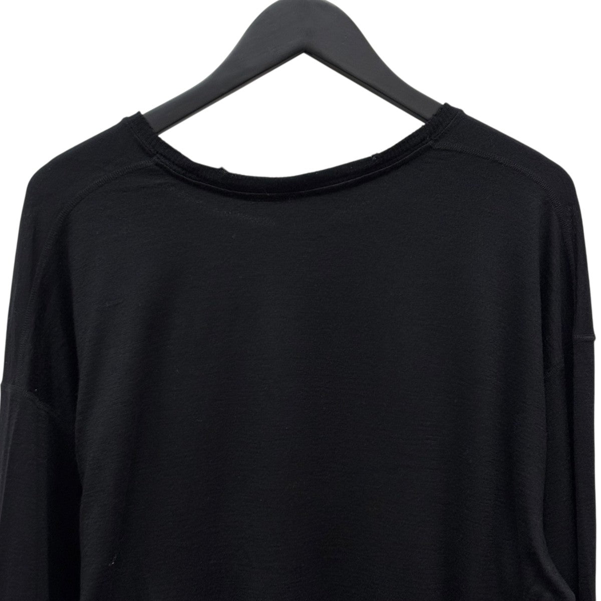 ANCELLM(アンセルム) 24AWDAMAGE WOOL CREW LS T-SHIRTTシャツ