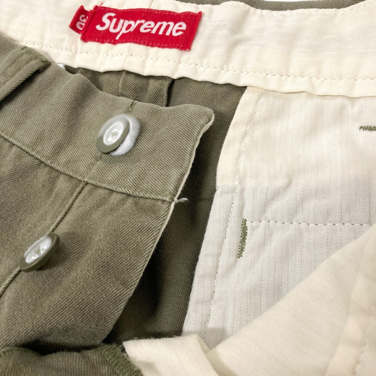 Supreme(シュプリーム) 23AWPin Up Chino Pantチノパン オリーブ