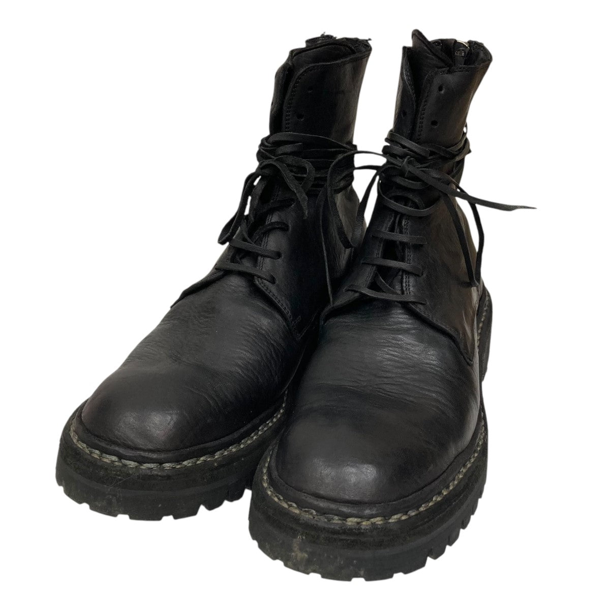 GUIDI(グイディ) 795BZX SOFT HORSE FULL GRAINレースアップ
