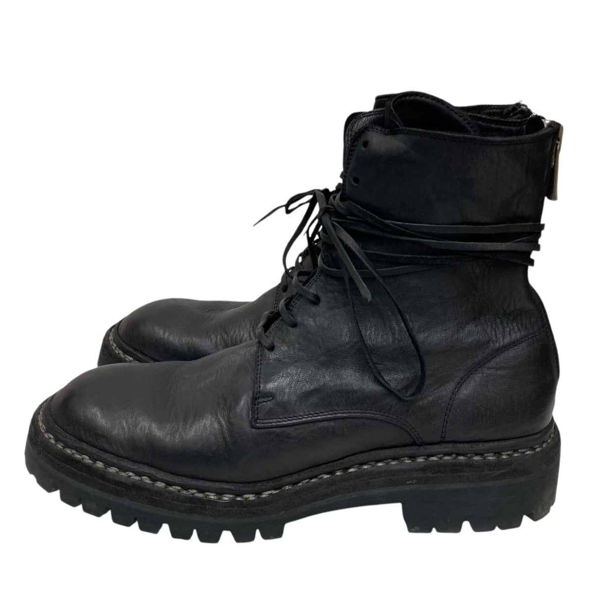 GUIDI(グイディ) 795BZX SOFT HORSE FULL GRAINレースアップ