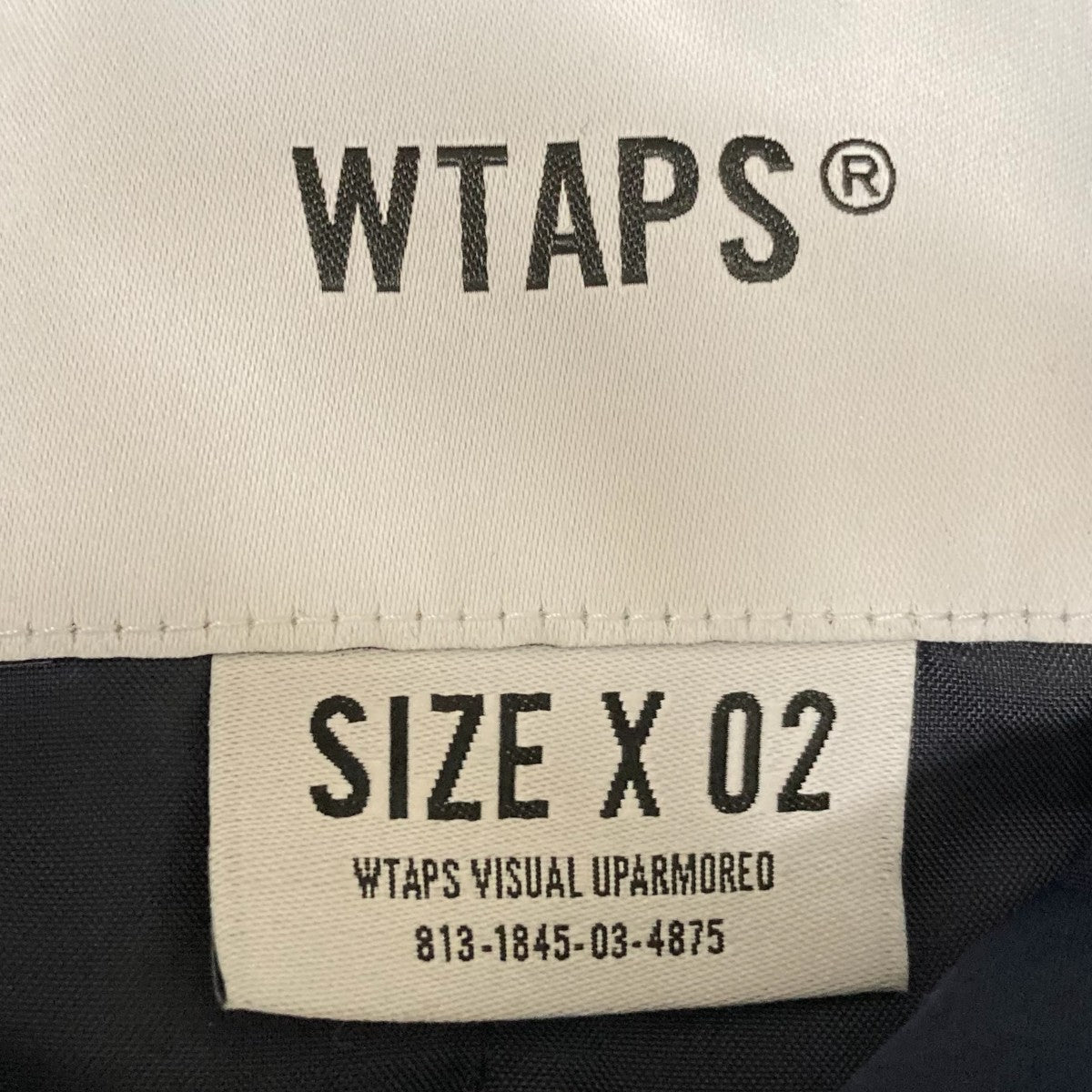 WTAPS(ダブルタップス) 24AW242WVDT-JKM02ジャケット ネイビー
