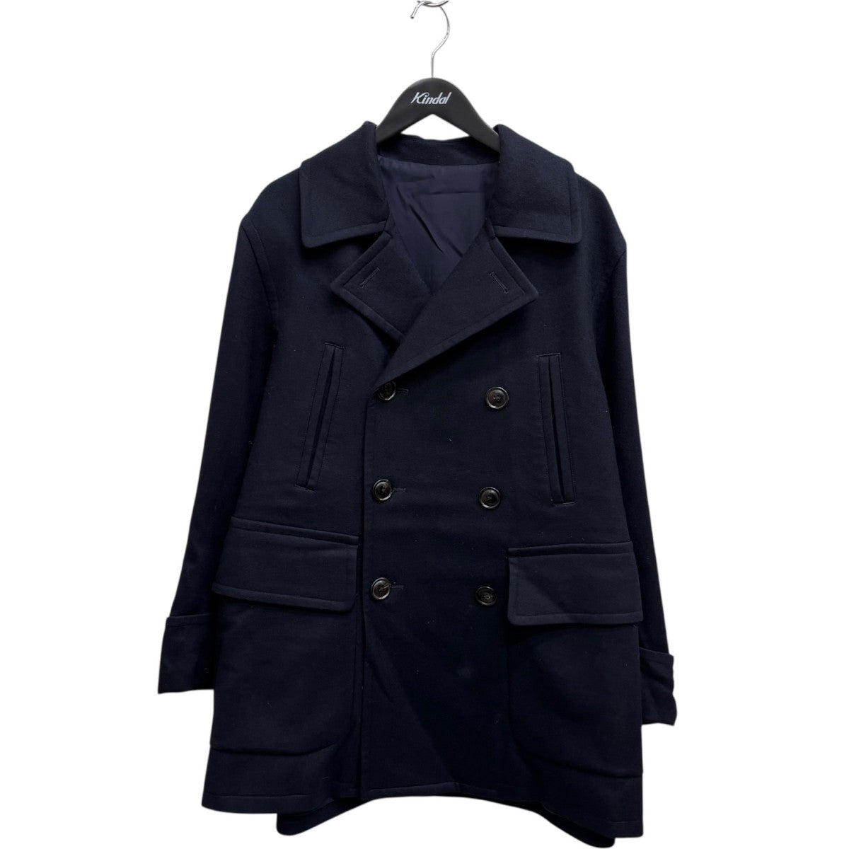 21AWDOUBLE BREASTED COATウールコート21FWM01