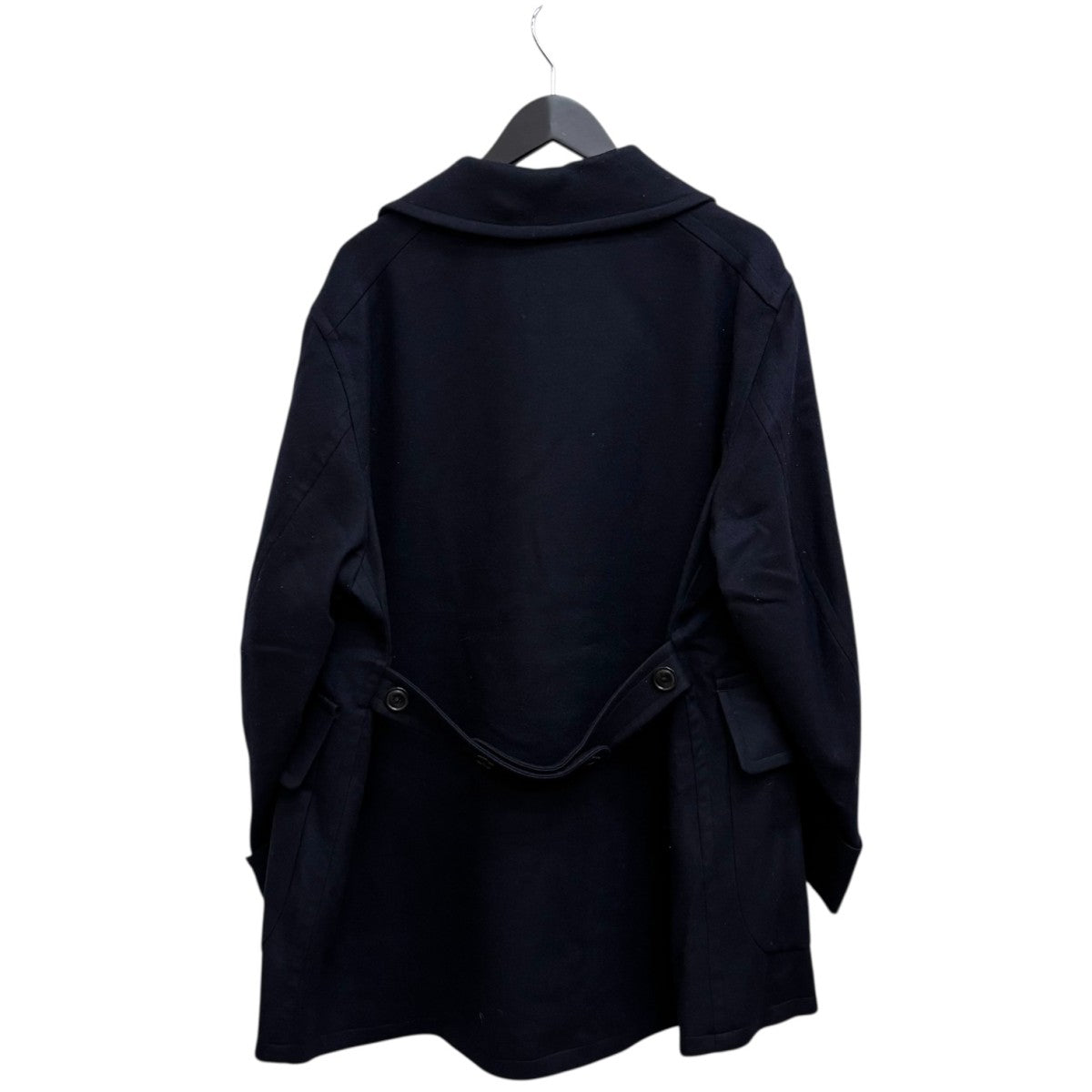 21AWDOUBLE BREASTED COATウールコート21FWM01