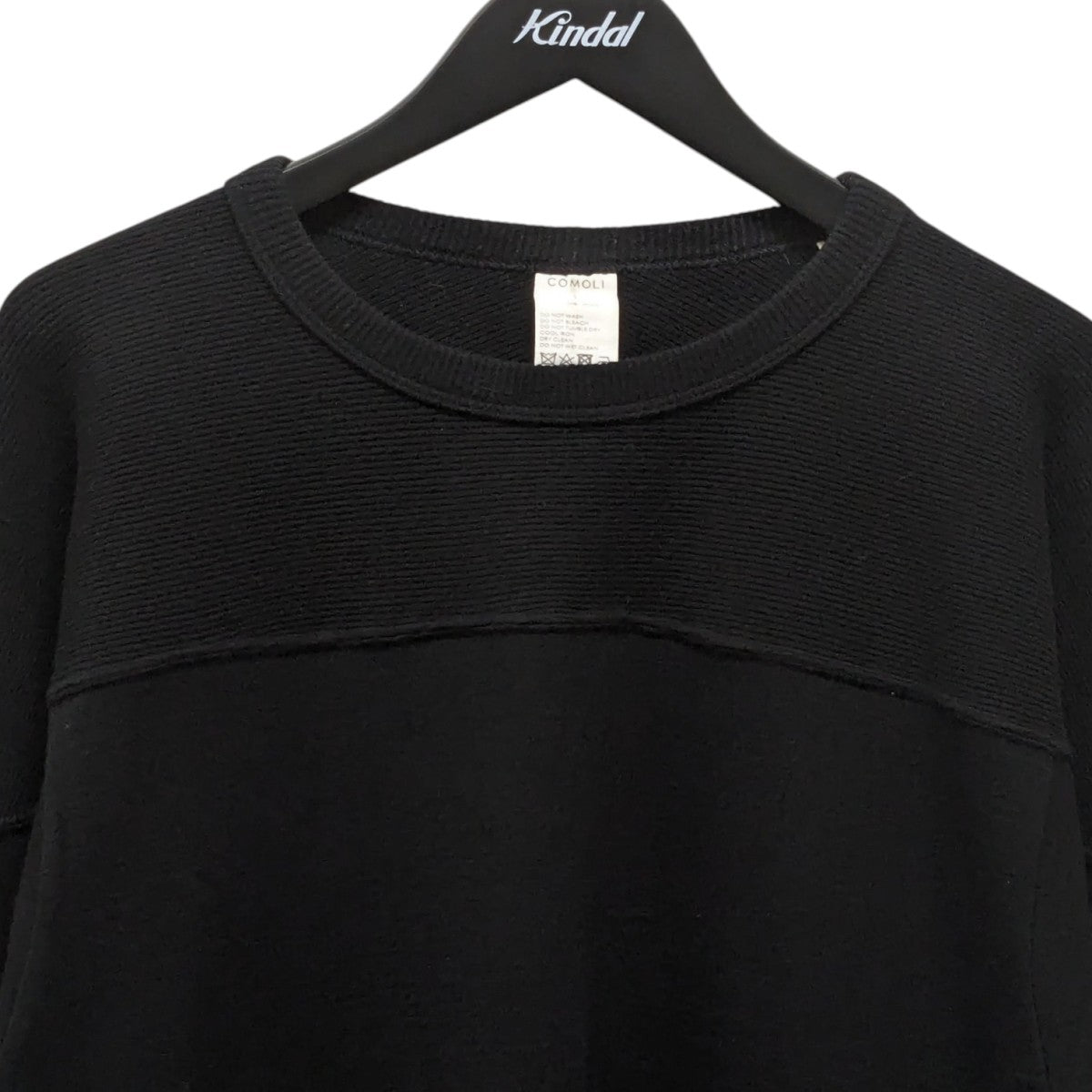 COMOLI(コモリ) ウールフットボールTシャツW03-05011 W03-05011
