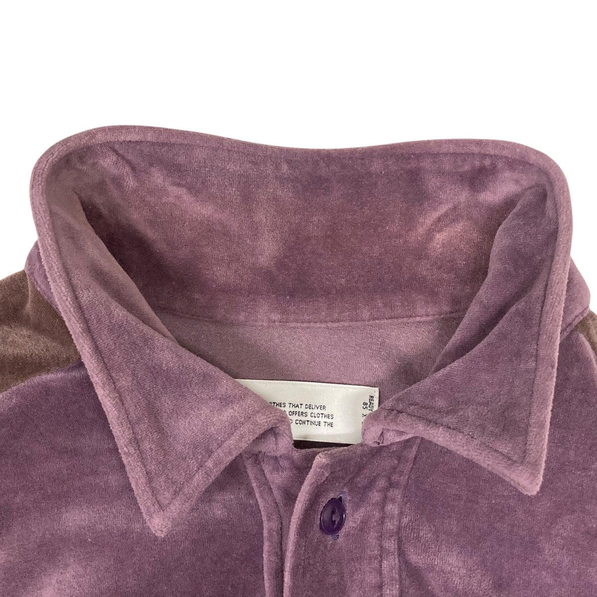DAIRIKU BIGGIE Velor Shirtトレーナージャケット19AW S-4 古着・中古-6枚目のアイテム画像
